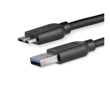 Startech.Com 2M Slim Superspeed Usb 3.0 Micro B Cable USB3AUB2MS