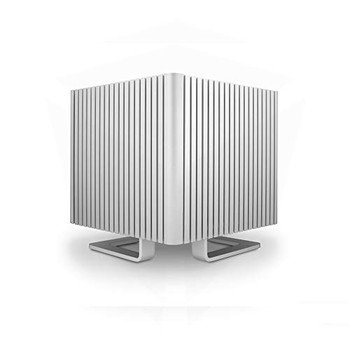 Streacom ST-DB4 Titanium Fanless Aluminium Bi-Symmetrical ITX Chassis ST-DB4-TITANIUM