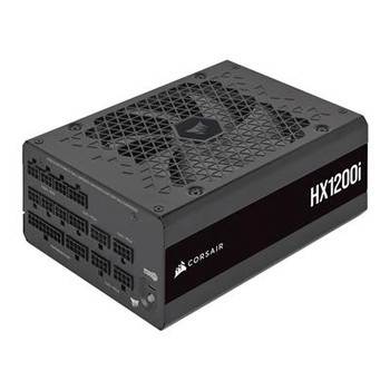 Corsair 1200W Atx 3.1 Pcie 5.1 Fully Modular Power Supply - Hx1200i - 80 Plus Pl CP-9020281-UK
