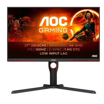 AOC U27G3X/BK G3 U27G3X Computer Monitor U27G3X/BK