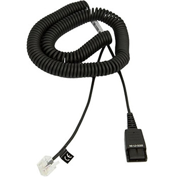 Jabra QD Cable to special-Plug RJ45 coiled QDTOSPECIAL Jabra QD Cable to special-Plug RJ45 coiled QDTOSPECIAL