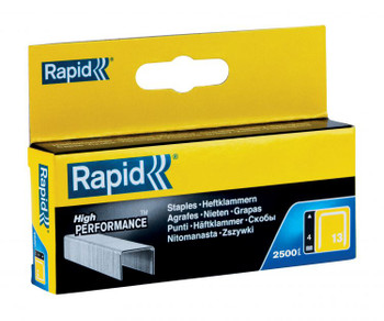 Rapid No. 13 Finewire Staple 4 mm RAPIDNO13STAPLES4MM Rapid No. 13 Finewire Staple 4 mm RAPIDNO13STAPLES4MM