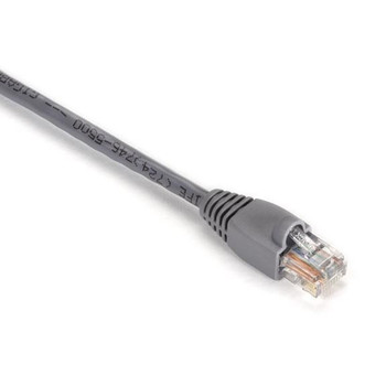 Black Box EVNSL80-0010 CAT5E SNAGLESS GRAY 10FT EVNSL80-0010