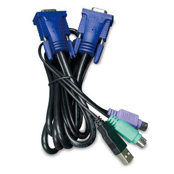 Planet KVM-KC1-1.8 1.8M USB KVM Cable w built-in KVM-KC1-1.8