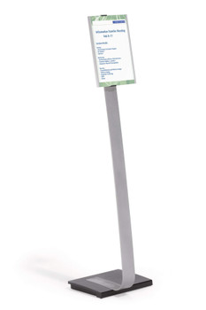 Durable Aluminium Info Sign Stand A4 - 481223 - 481223