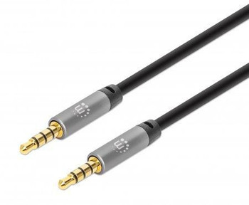 Manhattan 355995 Stereo Audio 3.5Mm Cable. 2M. 355995