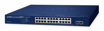 Planet GS-2210-24P2S 24-Port 10/100/1000T 802.3at GS-2210-24P2S