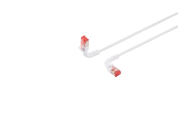 Lanview LV-6AFTP-FLEX-ANG-02W CAT6A U/FTP 2m White LV-6AFTP-FLEX-ANG-02W
