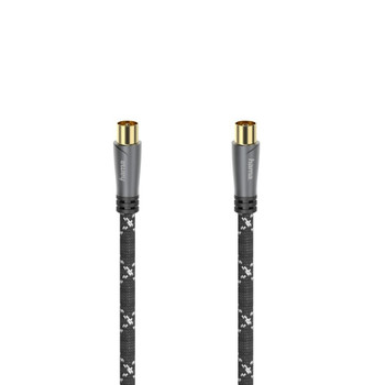 Hama 205072 2 Coaxial Cable 5 M Black. 205072