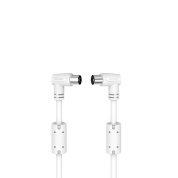 Hama 205057 7 Coaxial Cable 3 M White 205057