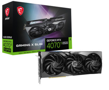 MSI RTX 4070 TI SUPER 16G GAMING X SLIM Gaming Geforce Rtx 4070 Ti RTX 4070 TI SUPER 16G GAMING X SLIM