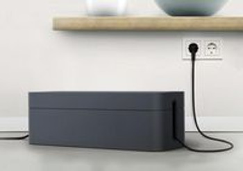 Durable 503037 Cavoline Box L Desk Cable Box 503037