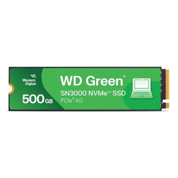 Western Digital Green Sn3000 500Gb M.2 Pci Express 4.0 Nvme Internal Solid State WDS500G4G0E-00CPS0 Western Digital Green Sn3000 500Gb M.2 Pci Express 4.0 Nvme Internal Solid State WDS500G4G0E-00CPS0