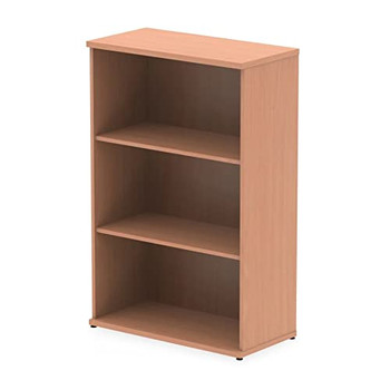 Impulse 1200Mm Bookcase Beech I000050 I000050 Impulse 1200Mm Bookcase Beech I000050 I000050