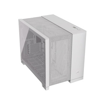 Corsair 2500D Airflow Micro Atx Dual Chamber Tower Case - White CC-9011264-WW