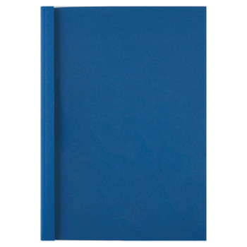 Gbc Thermal Binding Cover A4 3Mm Clear Pvc Front Royal Blue Leathergrain Back Pa IB451010