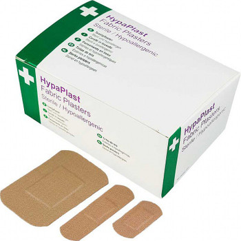 Hypaplast Fabric Plasters Heavy Duty Assorted Pack 100 - FAB100 fab100