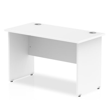 Impulse 1200 X 600Mm Straight Desk White Top Panel End Leg MI002246 MI002246 Impulse 1200 X 600Mm Straight Desk White Top Panel End Leg MI002246 MI002246