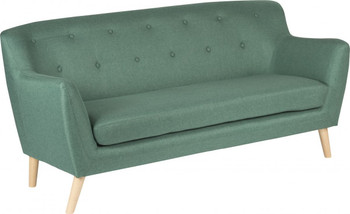 Teknik Office Skandi 3 Seater Sofa Ocean Green - 7982 7982