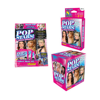 Panini Pop Stars! Sticker Collection