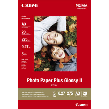 Canon Pp-201 Glossy Photo Paper A3 20 Sheets - 2311B020 2311B020