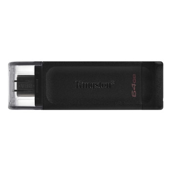 Kingston DT70/64GB Datatraveler 64Gb Usb Flash Drive Usb 3.2  Usb-C Gen1 80Mb/S DT70/64GB
