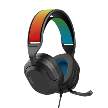 Jlab Audio Nightfall Pc Gaming 3.5Mm Connector Wired Gaming Headset IEUGHNHTFALLRBLK4