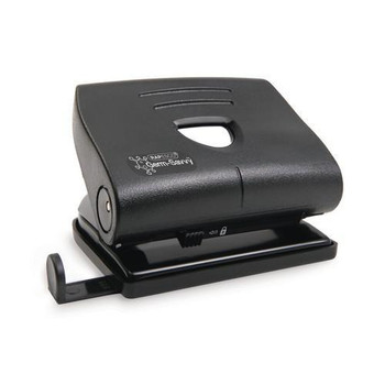 Rapesco 820-P Germ Savvy 2 Hole Punch Metal 22 Sheet Black PF8700B1