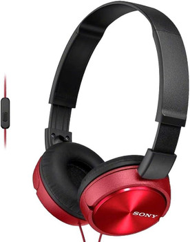 Sony Mdr-Zx310 Wired 3.5Mm Jack Red Folding Headphones MDRZX310APR.CE7