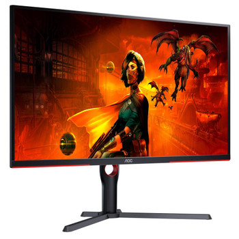 Aoc U32G3X/BK 31.5" Widescreen Ips Wled Black/Red Monitor 3840X2160/1Ms/2Xhdmi/2 U32G3X/BK