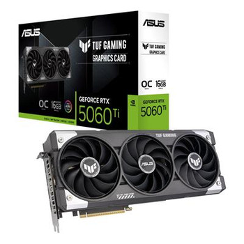 Asus Geforce Rtx 5060 Ti Tuf Gaming Oc 16Gb Gddr7/Pci Express 5.0/2692Mhz/28000M TUF-RTX5060TI-O16G-GAMING