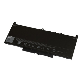 BTI Replacement battery for Dell Latitude E7270 E7470 4 Cell 54Wh Battery Type J 5F08V-BTI