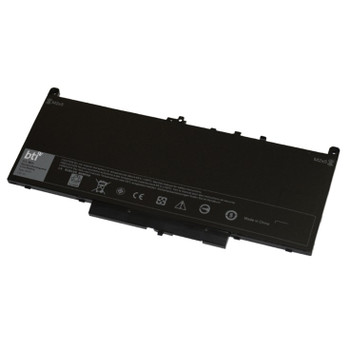 BTI Replacement battery for Dell Latitude E7270 E7470 4 Cell 54Wh Battery Type J 0MC34Y-BTI
