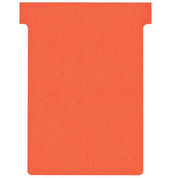 Nobo T-Cards A80 Size 3 Red Pack 100 2003003 2003003