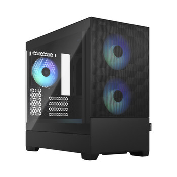 Fractal Design Pop Mini Air Mini Tower PC Black micro ATX Mini-ITX Steel Tempere FD-C-POR1M-06