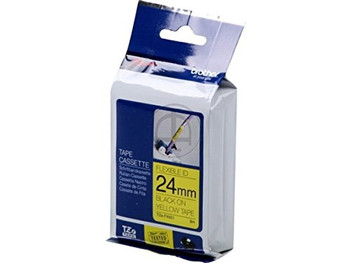 Brother TZEFX651 Black on Yellow TZEFX651 Brother TZEFX651 Black on Yellow TZEFX651