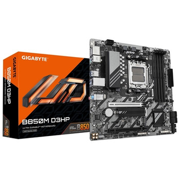 Gigabyte B850M D3HP Amd Am5 Socket Motherboard Micro-Atx 4X Ddr5 Slots 2X M.2 So B850M D3HP