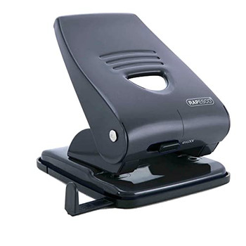 Rapesco 835 2 Hole Punch Metal 40 Sheet Black PF800AB1