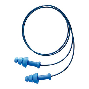 Honeywell Smartfit Detectable Corded Ear Plugs Blue HL1012522