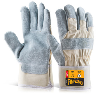 Beeswift Glovezilla Cut Resistant Rigger Gloves White Size XL GZ70WXL