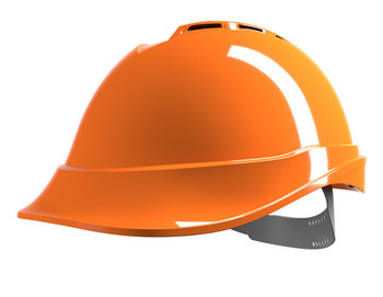 Msa V-Gard 200 Vented Safety Helmet Orange MSAGV661OR