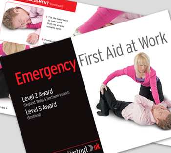 Click Medical Emergency First Aid At Work Book White CM1316