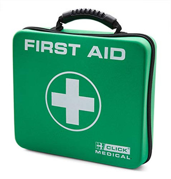 Click Medical Large Feva First Aid Case Green CM1110