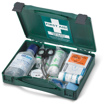 Click Medical Bs8599 Travel First Aid Kit Green CM0130