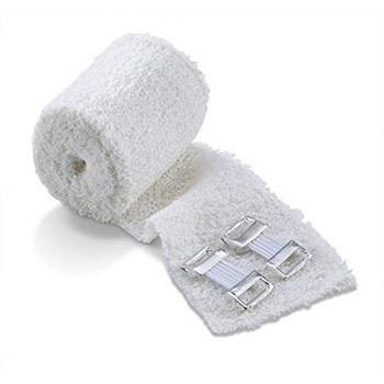 Click Medical Crepe Bandage 5Cm X 4.5M Pack 10 White CM0409