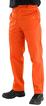 Beeswift Fire Retardant Trousers Orange Size 34 CFRTOR34