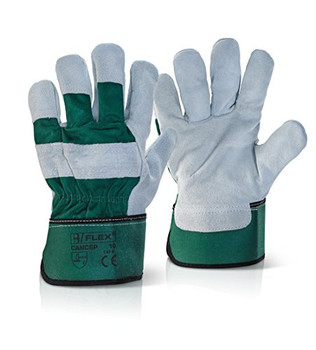 Beeswift Canadian High Quality Rigger Gloves White CANCSP