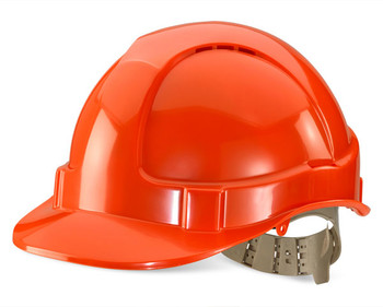 Beeswift Comfort Vented Safety Helmet Orange BBVSHO