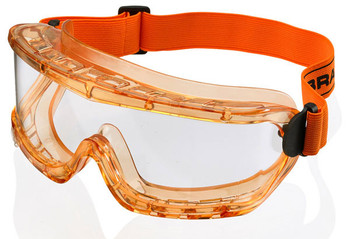 Beeswift Premium Safety Goggles Orange BBPGAF