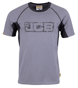 Jcb Workwear Trade T-Shirt Grey / Black Size L D+IC-L